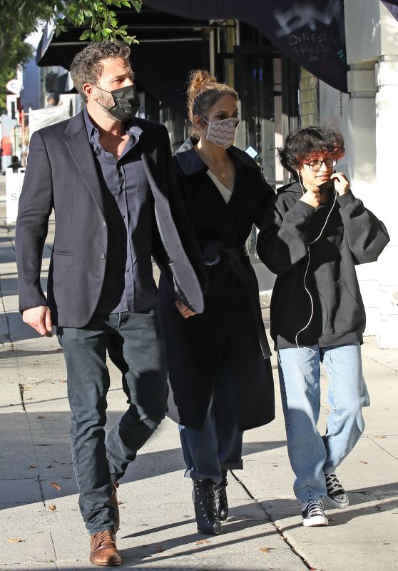 Jennifer Lopez and Ben Affleck - Shopping at American Rag in LA 12/31/2021