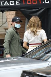 Jennifer Lopez - Arrives at a Los Angeles Studio Session 01/29/2022