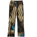 Just Cavalli Mixed-Print Trousers