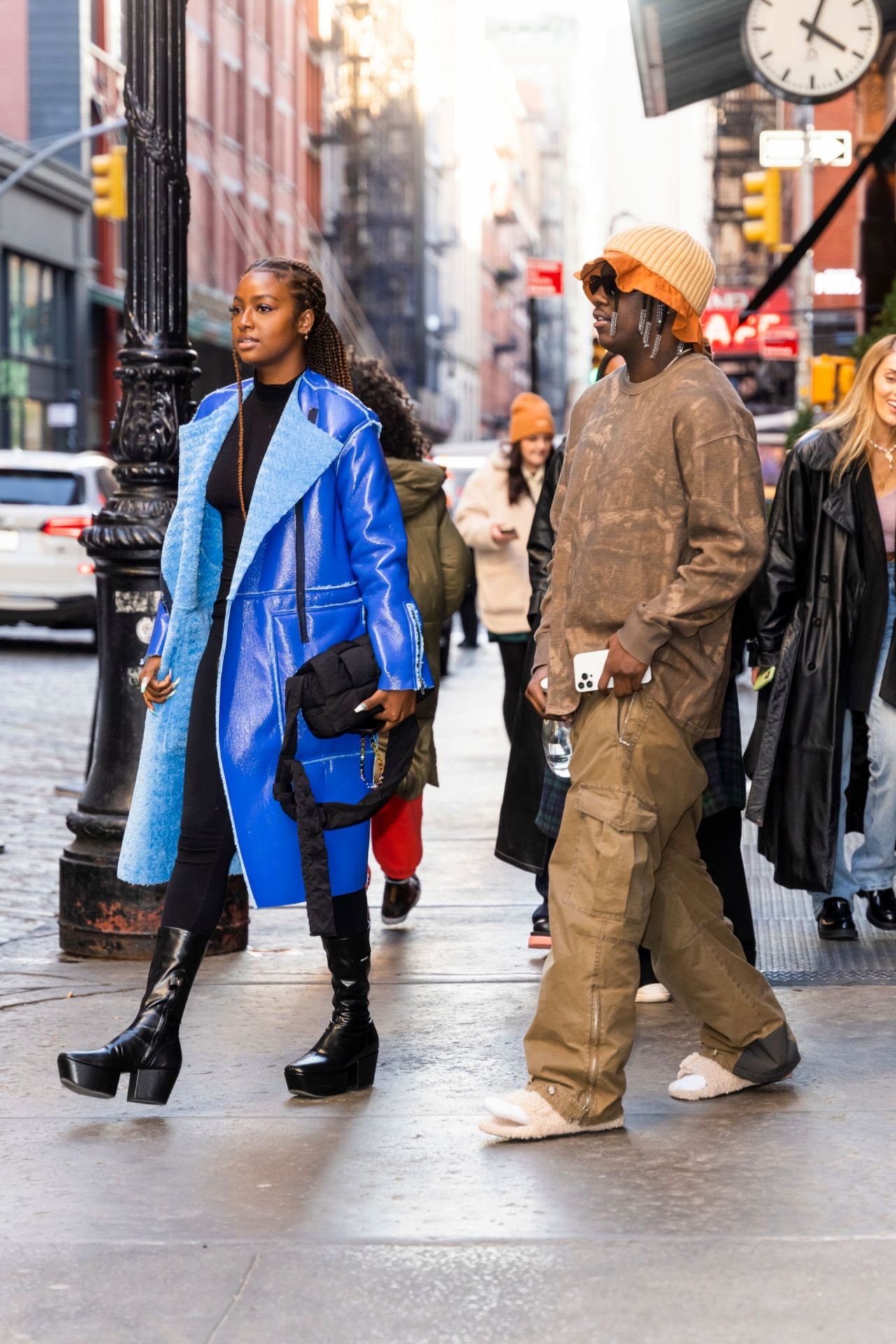 Justine Skye Street Style - SoHo in NYC 01/22/2022 • CelebMafia