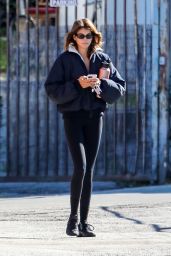 Kaia Gerber - Leaving a Workout in Brentwood 01/19/2022