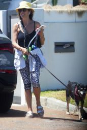 Kate Walsh - Walking Her Dog in Perth 01/08/2022