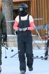 Kendall Jenner in a Cool Outfit - Snowboarding in Aspen 01/17/2022