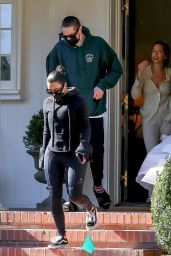 Kim Kardashian and Pete Davidson - Beverly Hills 01/27/2022