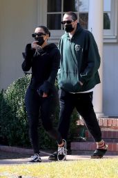 Kim Kardashian and Pete Davidson - Beverly Hills 01/27/2022