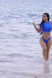 Kim Kardashian - Photoshoot For Her SKIMS Swimwear Line 01/18/2022