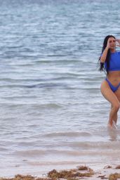 Kim Kardashian - Photoshoot For Her SKIMS Swimwear Line 01/18/2022