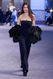 Laetitia Casta - AMI FW 2022 Fashion Show in Paris 01/19/2022