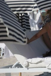 Larsa Pippen on the Beach in Miami 01/15/2022