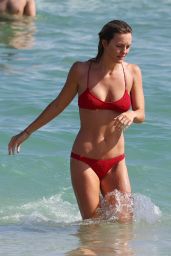 Leila George in a Bikini at Bondi Beach on Australia Day 01/26/2022