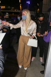 Lindsey Vonn at the Lakers Game in Los Angeles 01/19/2022