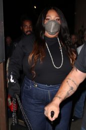 Lizzo - Arriving at Celebrity Hotspot Craig
