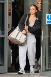 Maisie Smith - Leaving Her Newcastle Hotel 01/28/2022