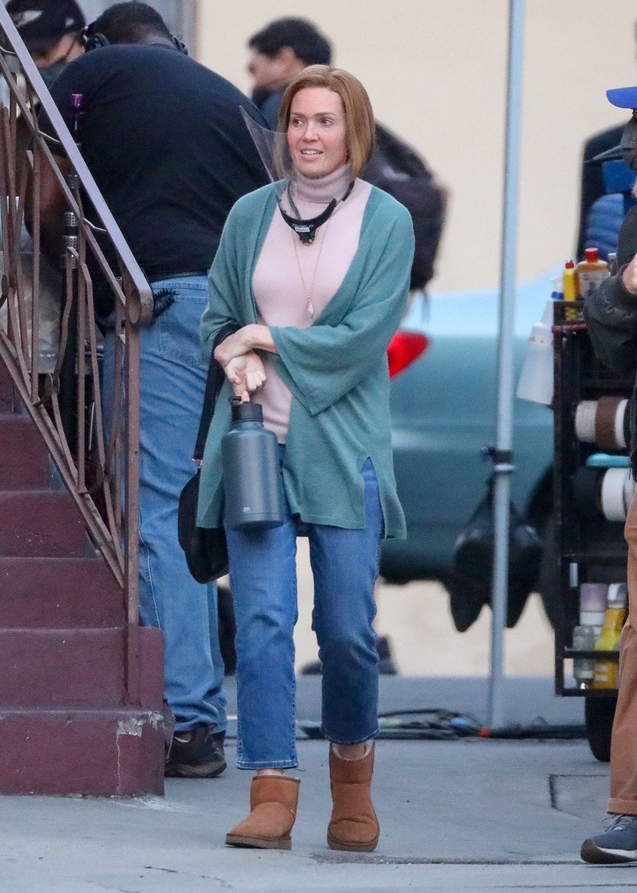 Mandy Moore - "This Is Us" Set in the Chinatown in LA 01/10/2022