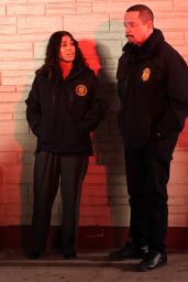 Mariska Hargitay and Kelli Giddish - "Law and Order: Special Victims Unit" Set in Brooklyn 01/04/2022
