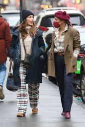 Minka Kelly and Kate Hudson - Shopping in Manhattan’s Soho Area 01/28/2022