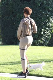 Nicole Murphy in Yoga Pants - Beverly Hills 01/21/2022