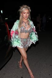 Nikita Dragun - Balthazar Getty Birthday Party at The Nice Guy in West Hollywood 01/22/2022