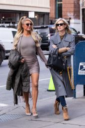 Paris Hilton and Nicky Hilton - Out in New York 01/25/2022
