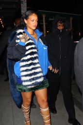 Rihanna at Pastis in New York 01/27/2022