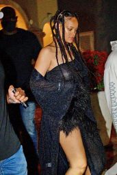 Rihanna - New Years Celebration Party Out in Barbados 12/31/2021