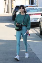 Sara Sampaio in Workout Outfit - West Hollywood 01/21/2022