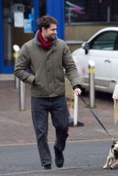 Sarah Jayne Dunn and Jonathan Smith - Out in Wilmslow 01/25/2022