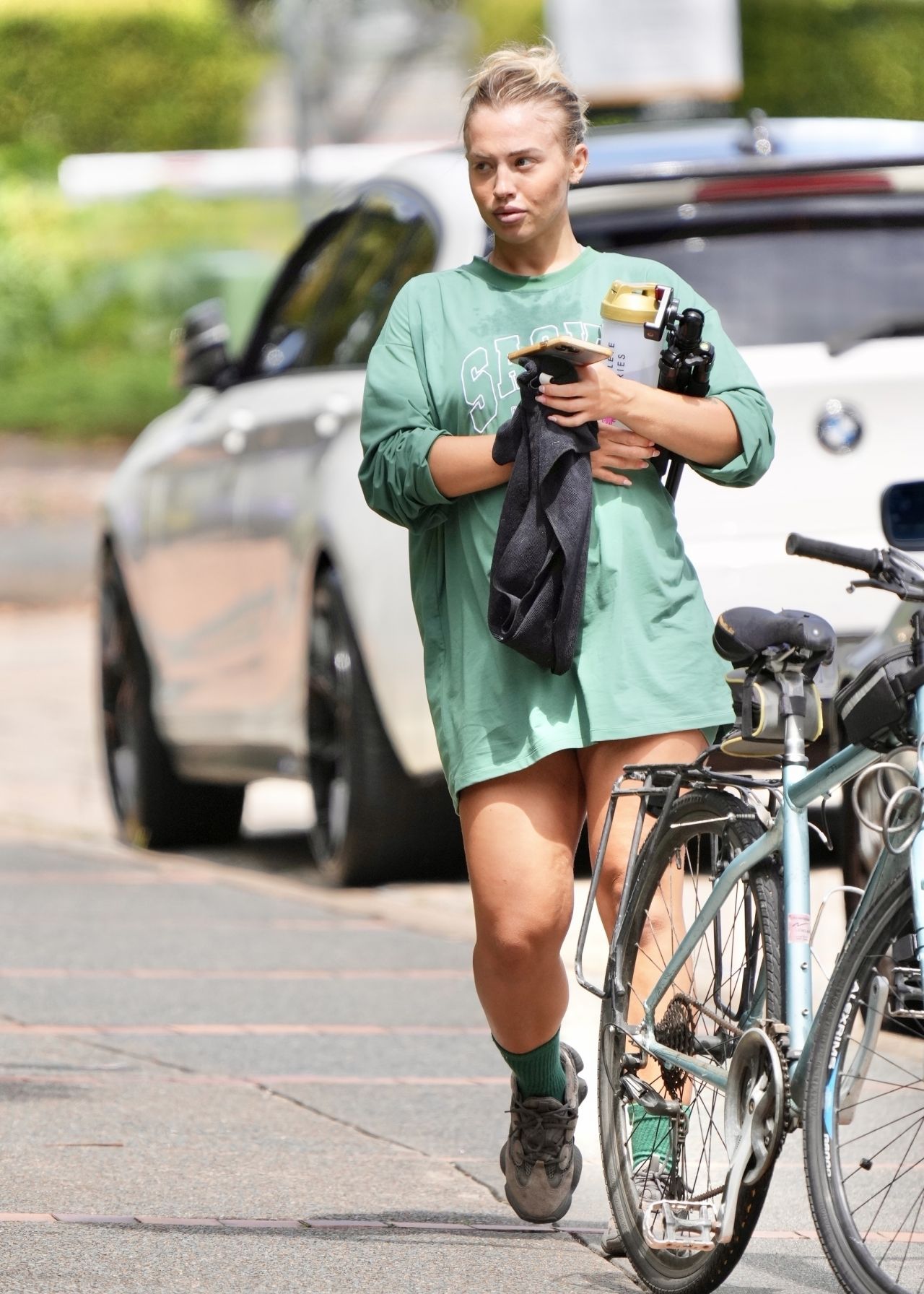 Tammy Hembrow - Leaving the Gym on the Gold Coast in Australia 01/24