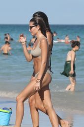 Thylane Blondeau in a Bikini in Miami 12/30/2021