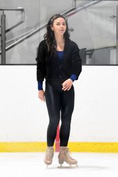 Vanessa Bauer and Brendan Cole at Dancing On Ice Practice in Bromley 01/12/2022