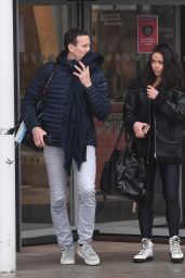 Vanessa Bauer and Brendan Cole - Out in Bromley 01/12/2022