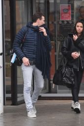 Vanessa Bauer and Brendan Cole - Out in Bromley 01/12/2022