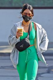 Vanessa Hudgens in Gym Ready Outfit - West Hollywood 01/14/2022