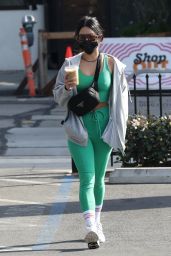 Vanessa Hudgens in Gym Ready Outfit - West Hollywood 01/14/2022