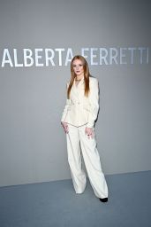 Abigail Cowen – Alberta Ferretti Fashion Show at Milan Fashion Week 02/23/2022