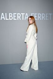 Abigail Cowen – Alberta Ferretti Fashion Show at Milan Fashion Week 02/23/2022