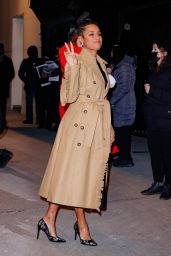 Ariana Debose - Arrives at the Michael Kors Show at NYFW 02/15/2022