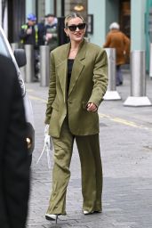 Ashley Roberts - Leaving Global Studios in London 02/22/2022
