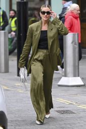 Ashley Roberts - Leaving Global Studios in London 02/22/2022