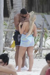 Bethan Kershaw With Johnny Middlebrooks in Tulum 02/05/2022