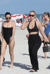 Bianca Elouise in a Swimsuit - Miami 02/21/2022