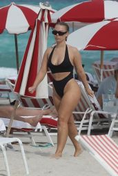 Bianca Elouise in a Swimsuit - Miami 02/21/2022