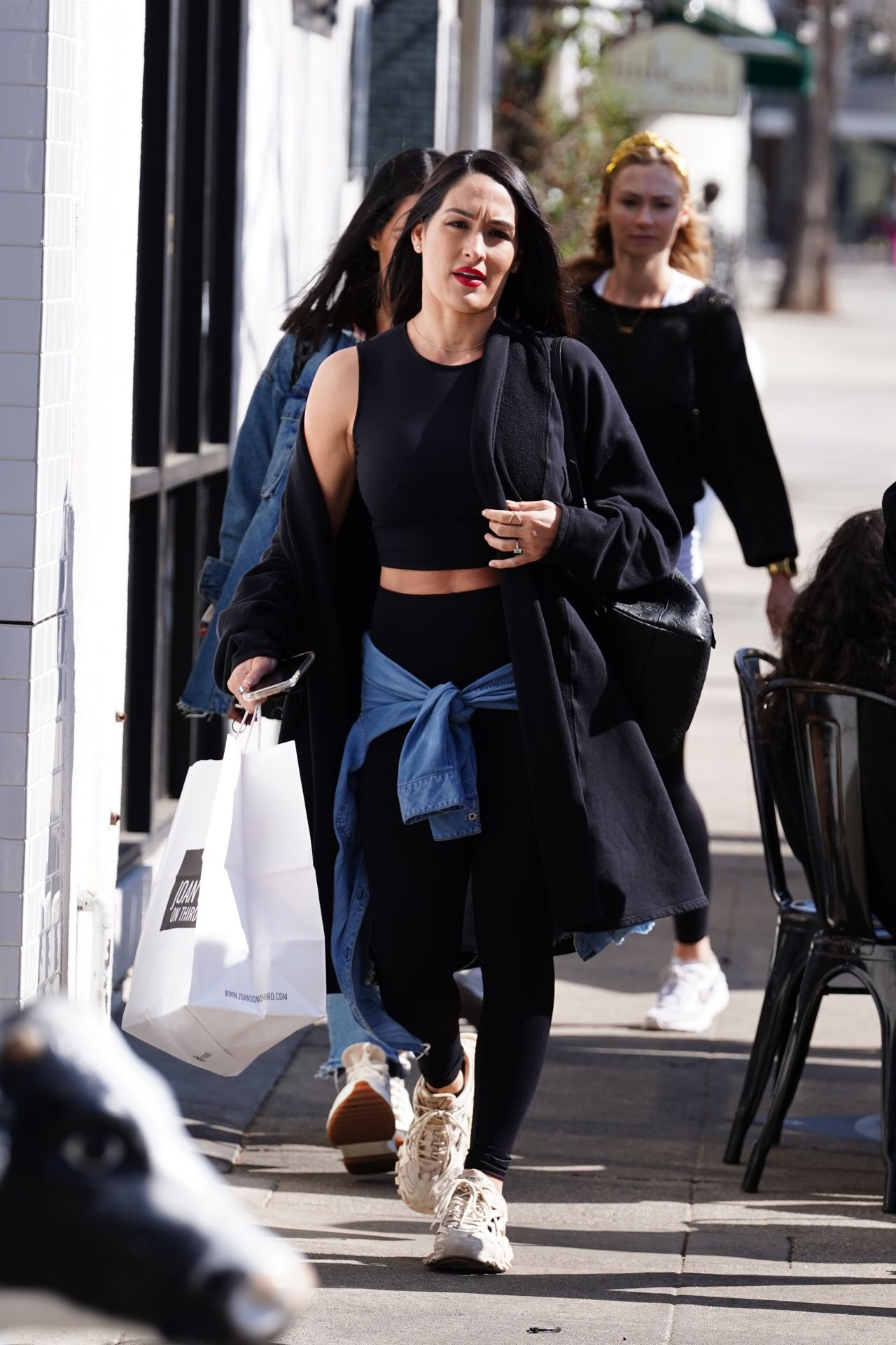 Nikki Bella and Brie Bella - Shop on Ventura Blvd in Studio City 10/14/2019  • CelebMafia