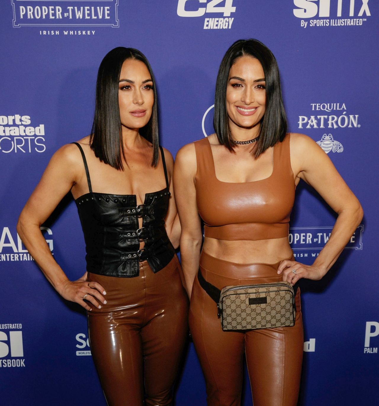 Nikki and Brie Worn  Sidelines Sports Cards