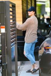 Chrissy Teigen in Casual Outfit  - West Hollywood 02/16/2022