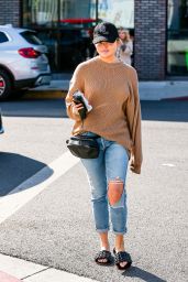 Chrissy Teigen in Casual Outfit  - West Hollywood 02/16/2022