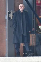 Dakota Fanning - Filming "Ripley" in Venice 02/11/2022