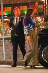 Dakota Johnson and Chris Martin at an Italian Restaurant in LA 01/31/2022