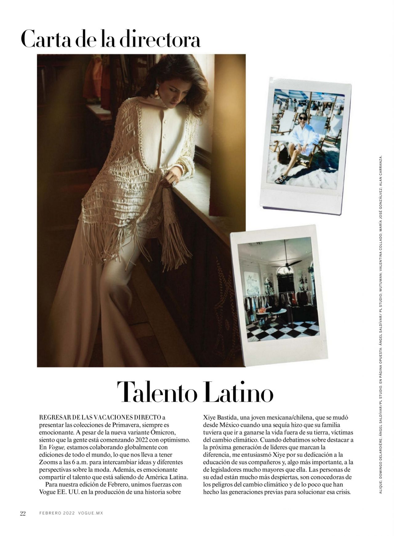 Eiza Gonzalez - Vogue Mexico Magazine February 2022 Issue • CelebMafia