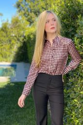 Elle Fanning - Gucci Photo Session February 2022